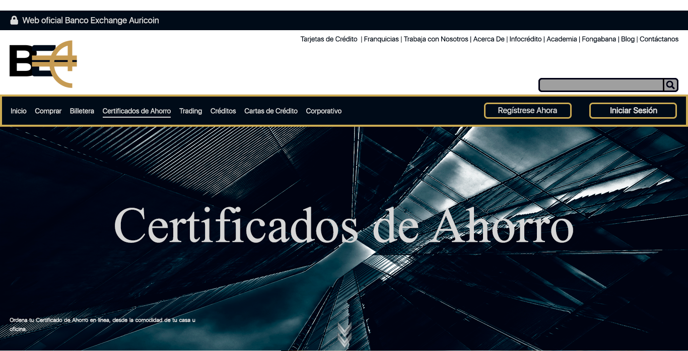 Certificado de Ahorro